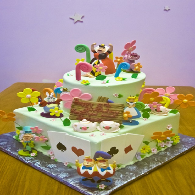 Disney Cartoon Theme Cake #birthday - Kims Cottage Confections