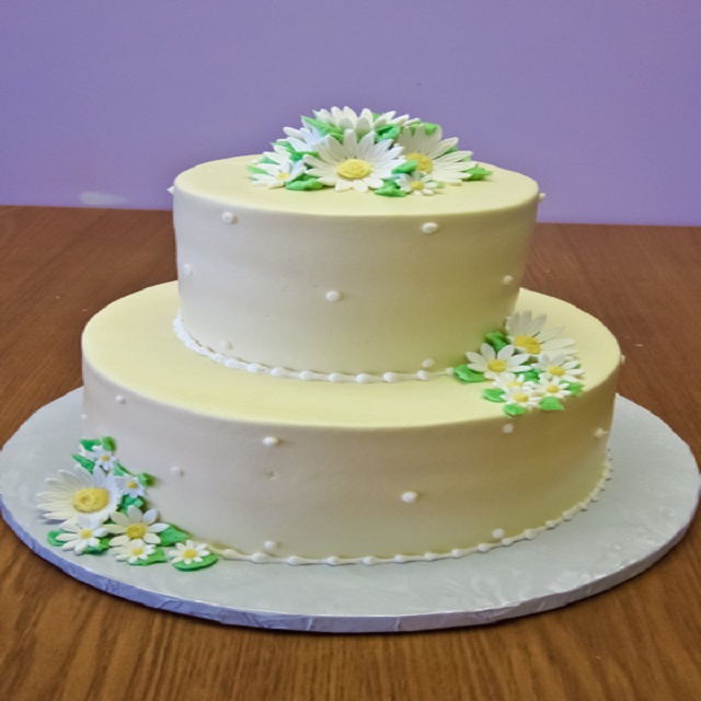 Cake with Sunflower #wedding