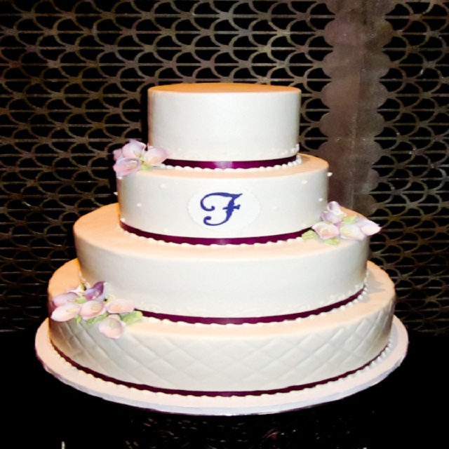 F Cake #wedding