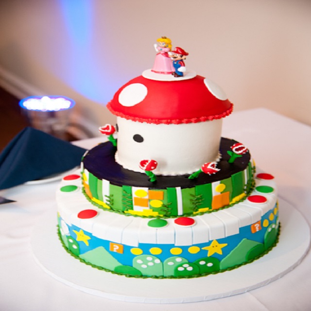 Super Mario Cake #wedding