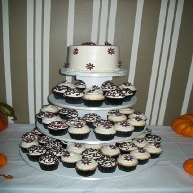 Black and White #cupcakes