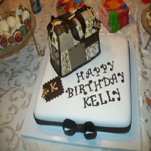 Brown Bag Theme Cake #birthday