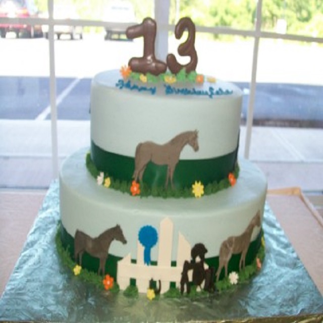 Farm Theme Cake #birthday