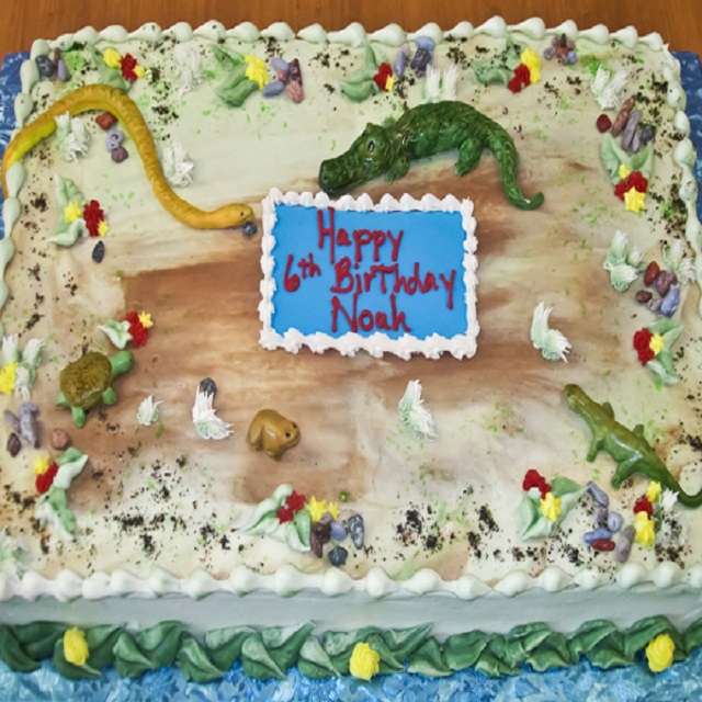 Cake with Animals #birthday