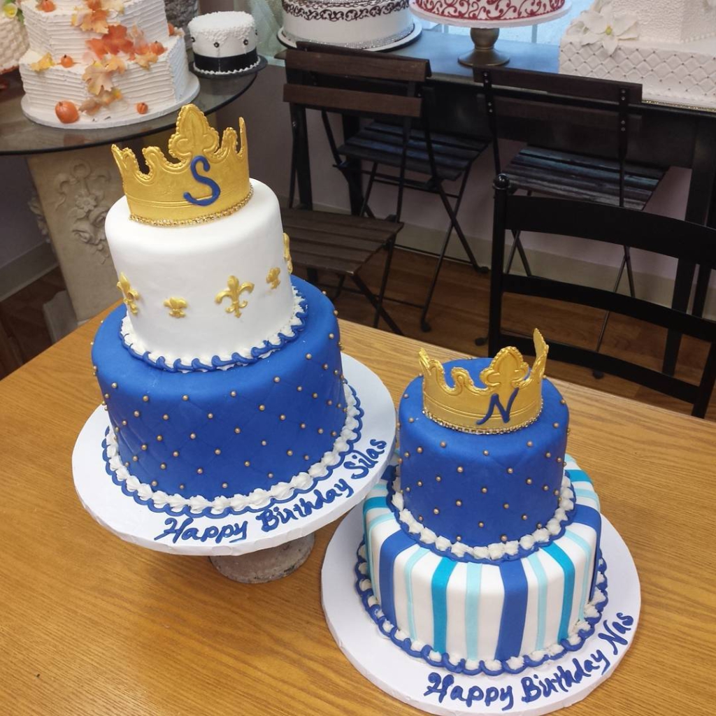 #birthday cakes fit for twin princes!